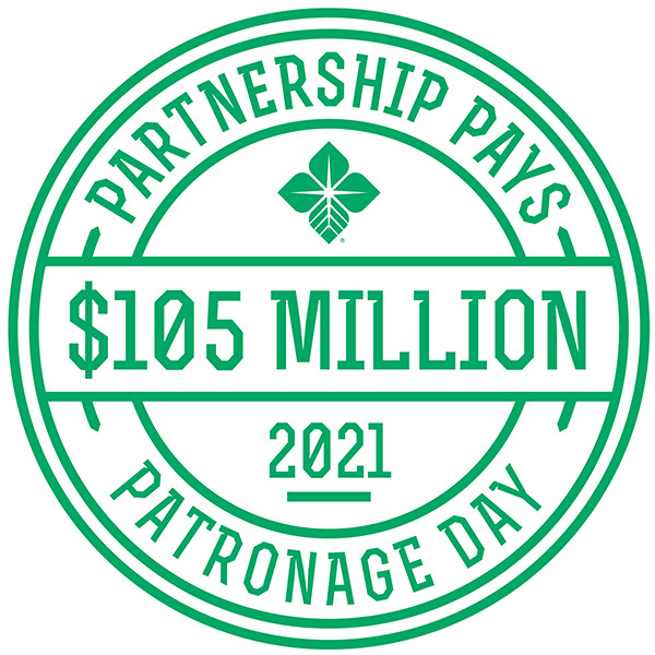 $105 million of profits going back to GreenStone members in patronage