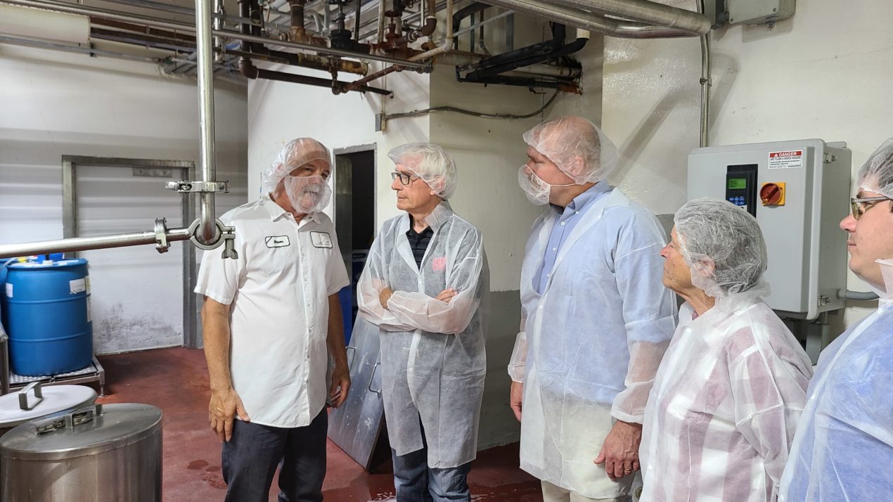 Governor Evers Visits Decatur Dairy