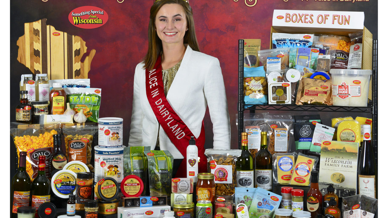 Alice Promotes WI Products For Holidays