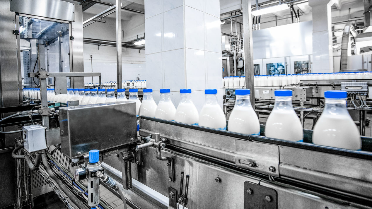 Milk Production Falls